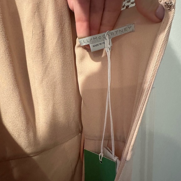 STELLA MCCARTNEY Alysha Crystal-Embellished Short Sleeve Jumpsuit - EU40 - Rose - Picture 3 of 8